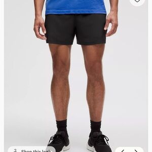 Men’s pace break liner-less short Lululemon 5”